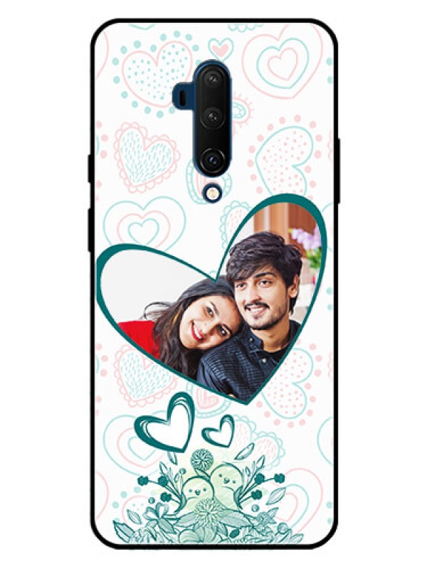 Custom OnePlus 7T Pro Custom Metal Phone CasePremium Couple Design