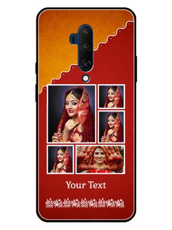 Custom OnePlus 7T Pro Custom Metal Phone CaseWedding Pic Upload Design