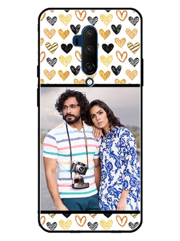Custom OnePlus 7T Pro Custom Metal Phone CaseLove Symbol Design