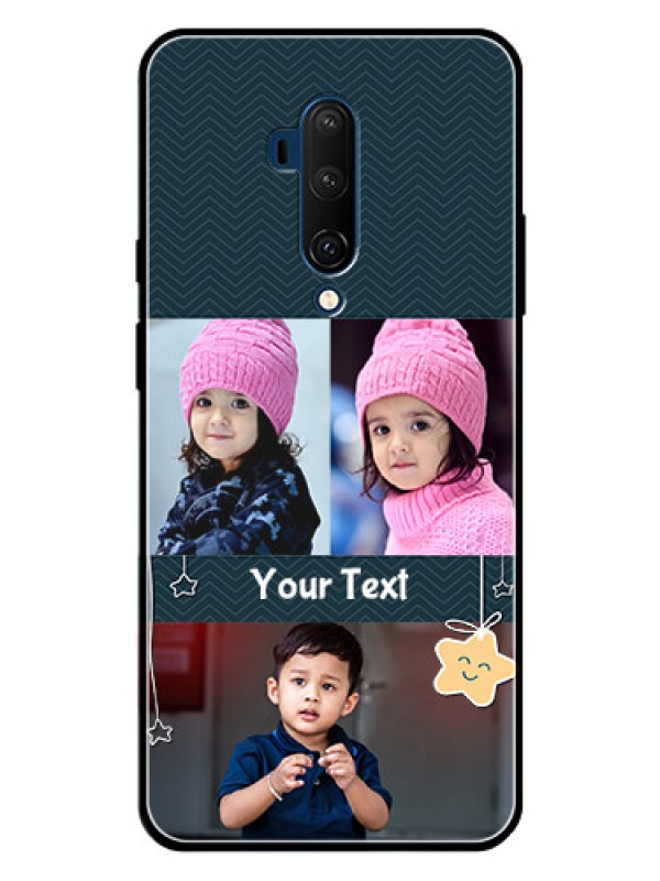 Custom OnePlus 7T Pro Custom Metal Phone CaseHanging Stars Design