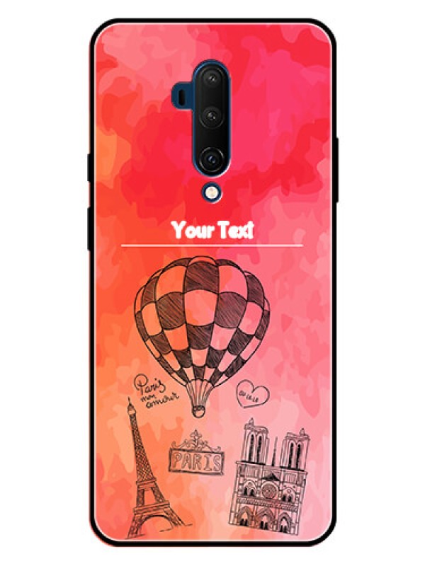Custom OnePlus 7T Pro Custom Metal Phone CaseParis Theme Design