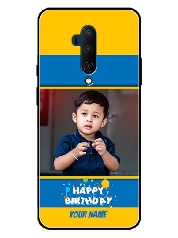 Custom OnePlus 7T Pro Custom Metal Phone CaseBirthday Wishes Design