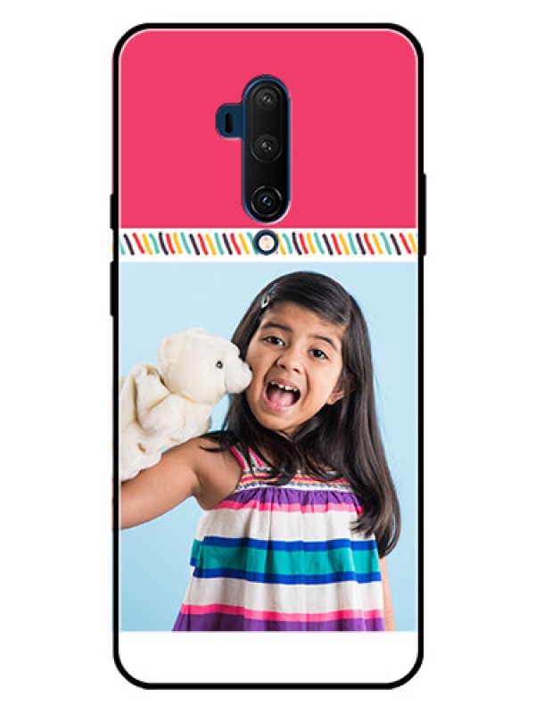 Custom OnePlus 7T Pro Custom Metal Phone CaseLine Art Design