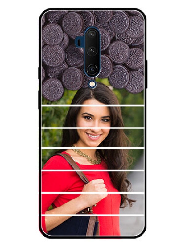 Custom OnePlus 7T Pro Custom Metal Phone CaseWith Oreo Biscuit Design