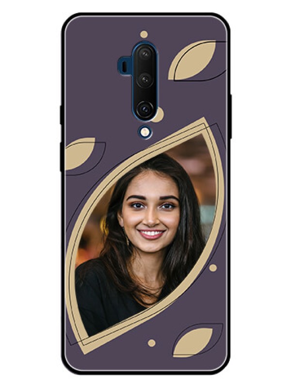 Custom OnePlus 7T Pro Custom Metal Phone CaseFalling Leaf Design