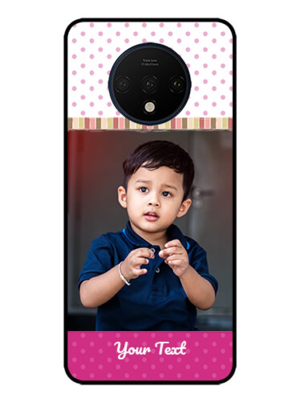 Custom OnePlus 7T Custom Metal Phone CaseCute Girls Cover Design