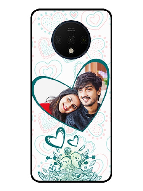 Custom OnePlus 7T Custom Metal Phone CasePremium Couple Design