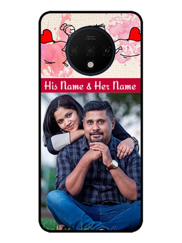 Custom OnePlus 7T Custom Metal Phone CaseYou And Me Case Design