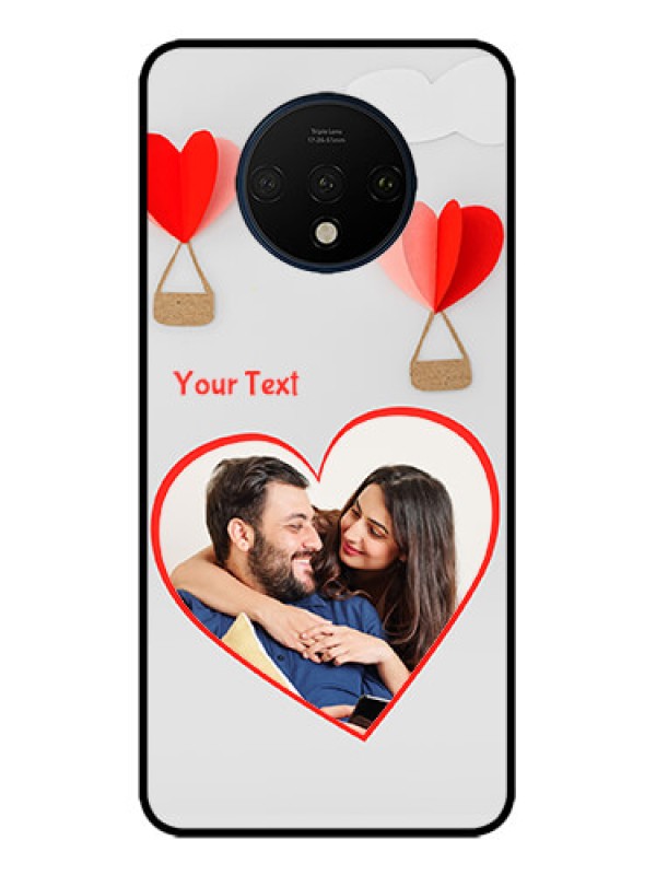 Custom OnePlus 7T Custom Metal Phone CaseParachute Love Design