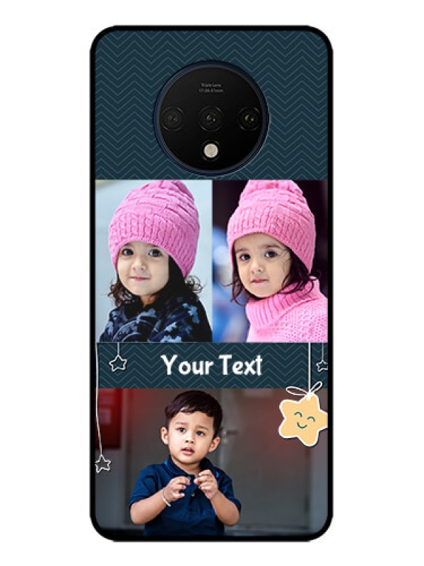 Custom OnePlus 7T Custom Metal Phone CaseHanging Stars Design