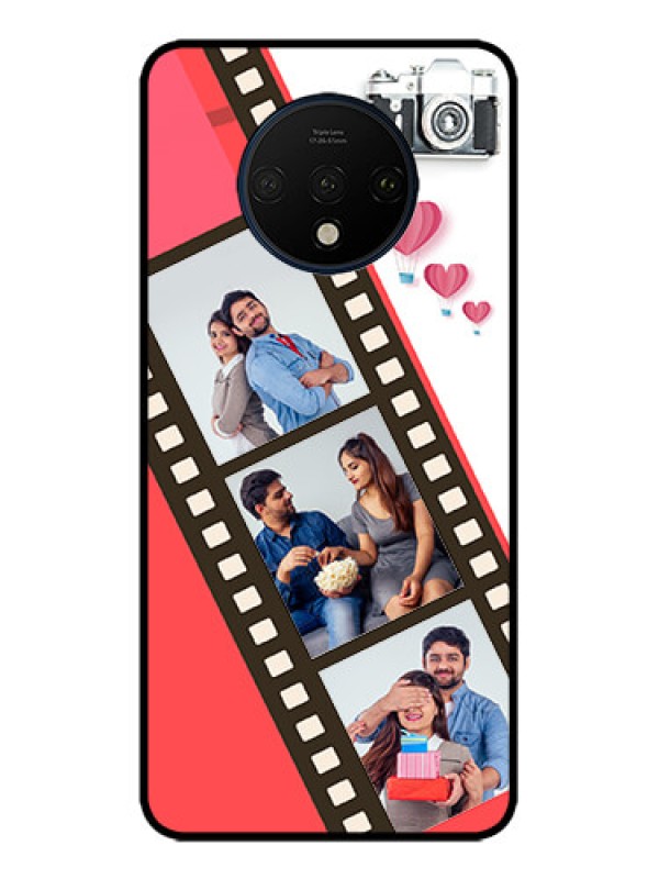 Custom OnePlus 7T Custom Metal Phone Case3 Image Holder With Film Reel
