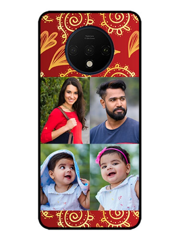 Custom OnePlus 7T Custom Metal Phone Case4 Image Traditional Design