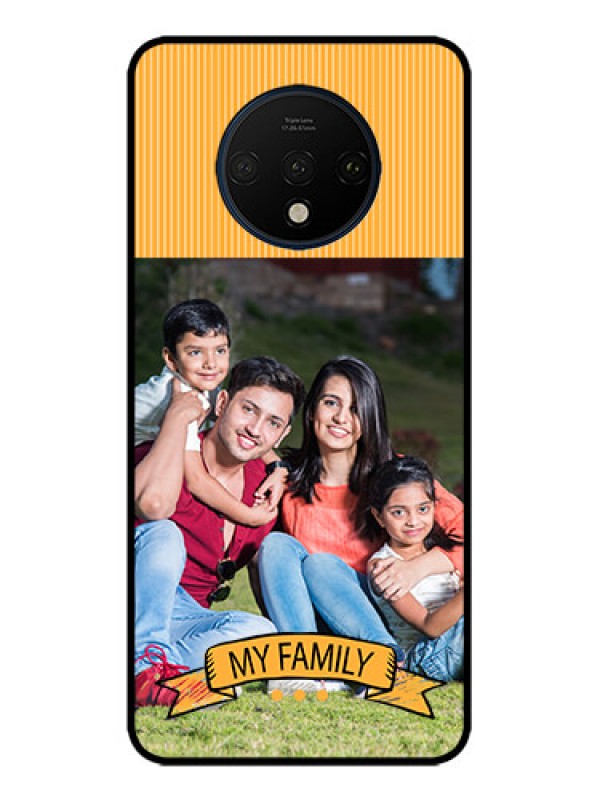 Custom OnePlus 7T Custom Metal Phone CaseMy Family Design
