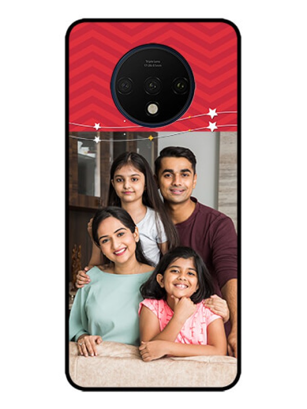 Custom OnePlus 7T Custom Metal Phone CaseHappy Family Design