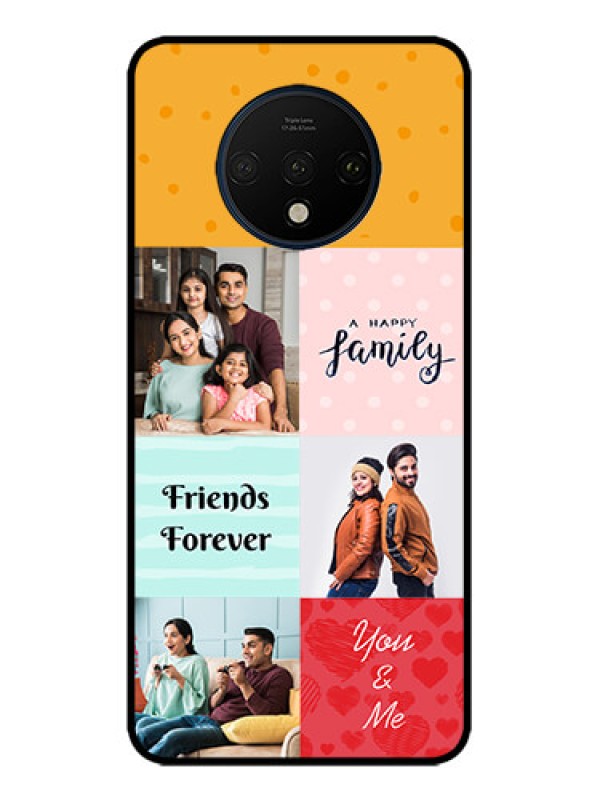 Custom OnePlus 7T Custom Metal Phone CaseImages With Quotes Design