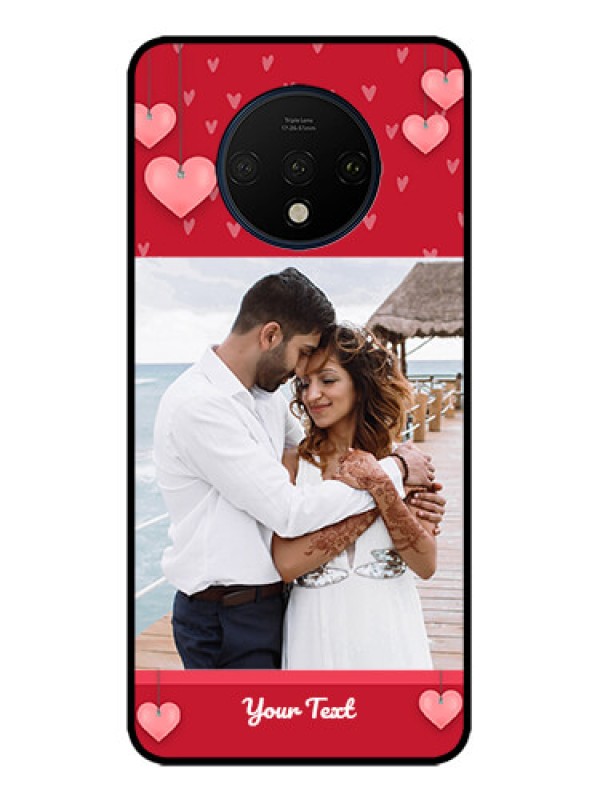 Custom OnePlus 7T Custom Metal Phone CaseValentines Day Design