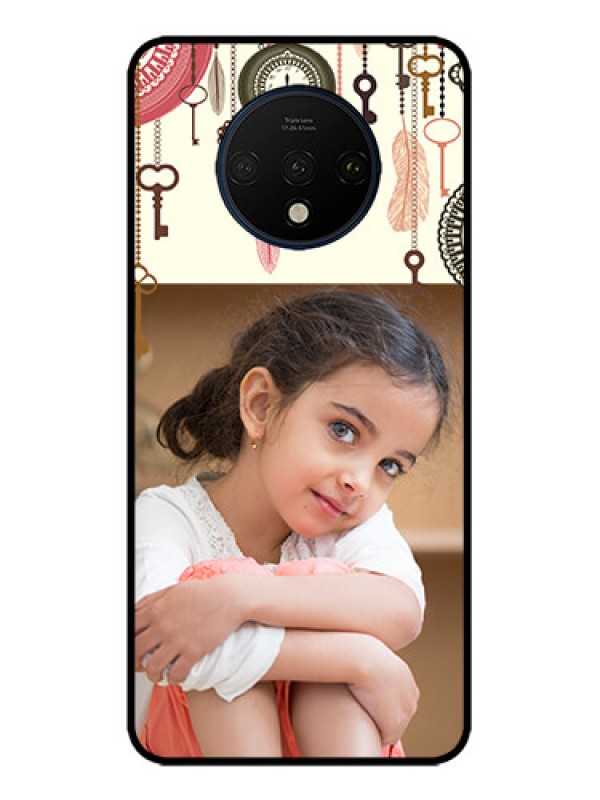 Custom OnePlus 7T Custom Metal Phone CaseBoho Style Design