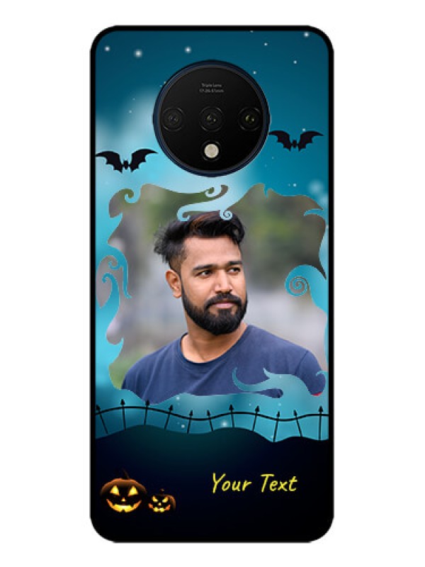 Custom OnePlus 7T Custom Metal Phone CaseHalloween Frame Design