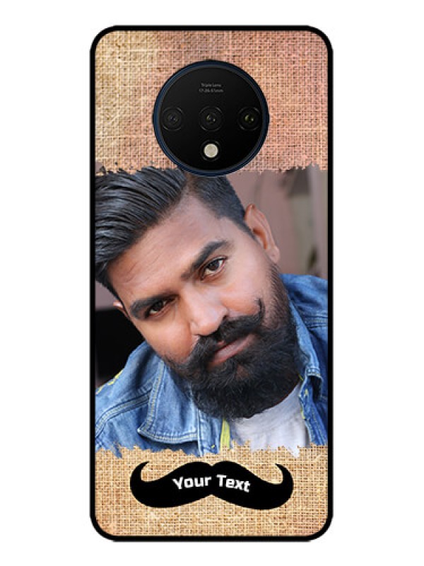 Custom OnePlus 7T Custom Metal Phone CaseWith Texture Design