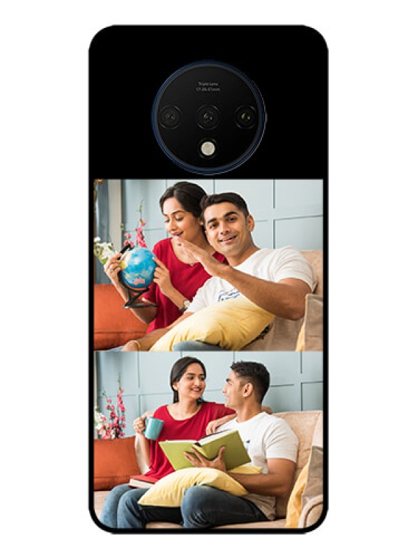 Custom OnePlus 7T Custom Metal Phone Case2 Images Design