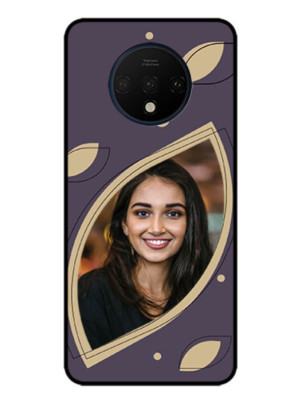 Custom OnePlus 7T Custom Metal Phone CaseFalling Leaf Design