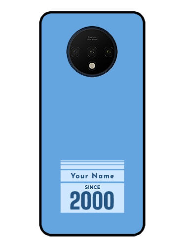 Custom OnePlus 7T Custom Metal Phone CaseCustom Year Of Birth Design