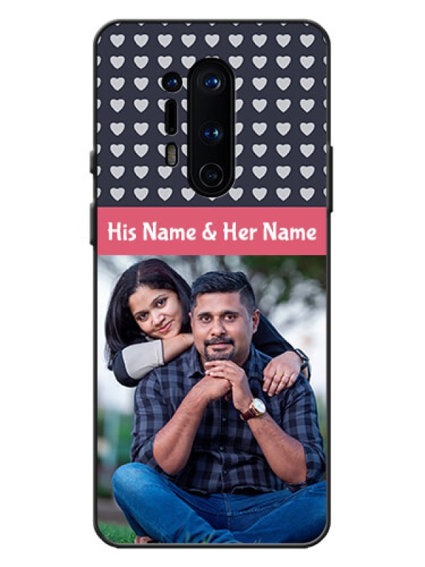 Custom OnePlus 8 Pro Custom Metal Phone Case - Love Symbols Design