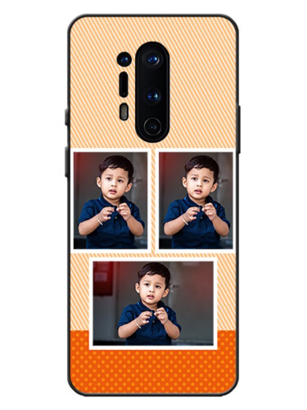 Custom OnePlus 8 Pro Custom Metal Phone Case - Bulk Photos Upload Design