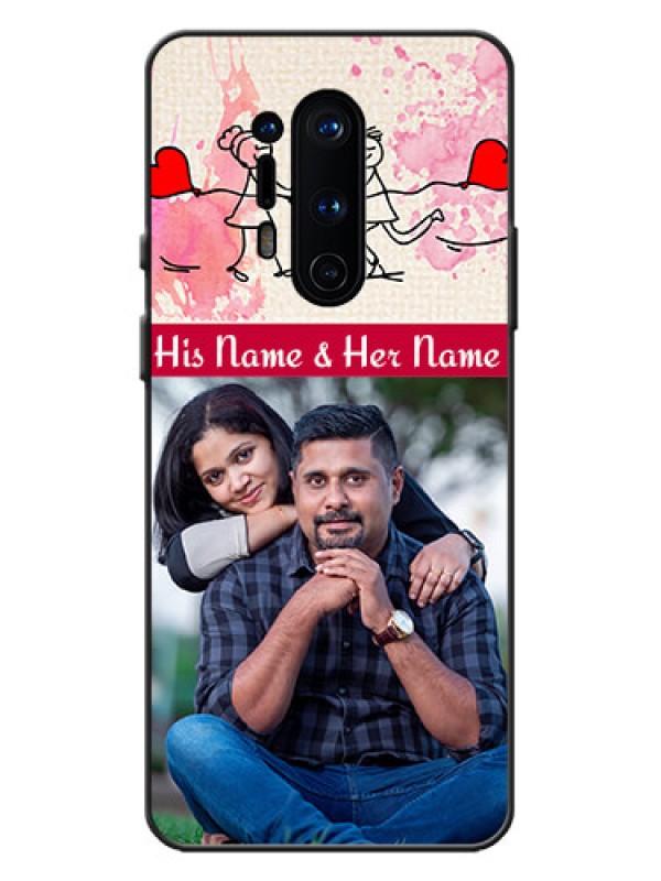 Custom OnePlus 8 Pro Custom Metal Phone Case - You And Me Case Design