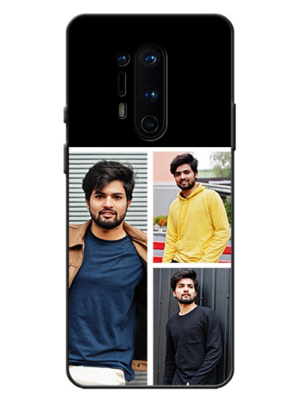 Custom OnePlus 8 Pro Custom Metal Phone Case - Upload Multiple Picture Design