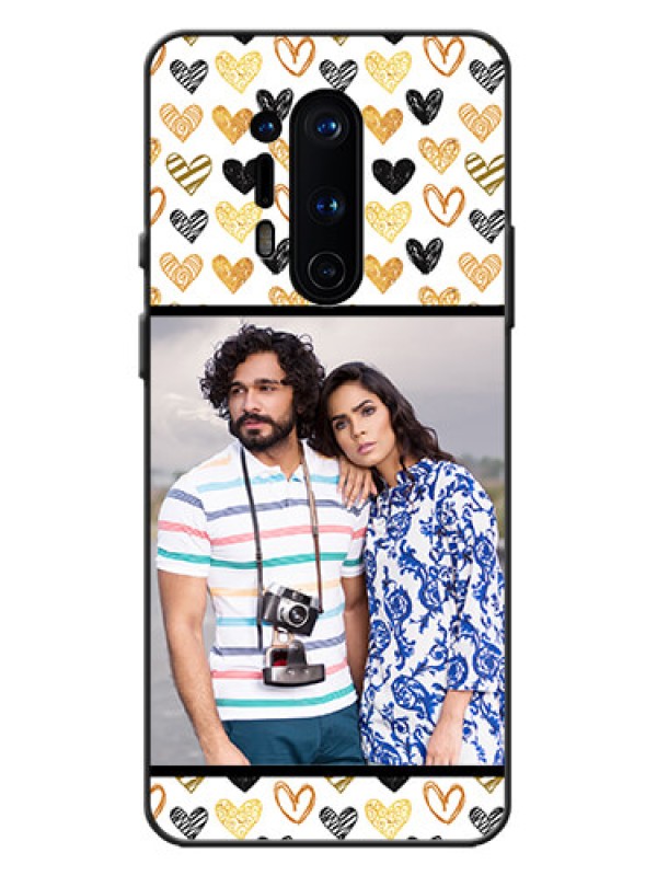 Custom OnePlus 8 Pro Custom Metal Phone Case - Love Symbol Design