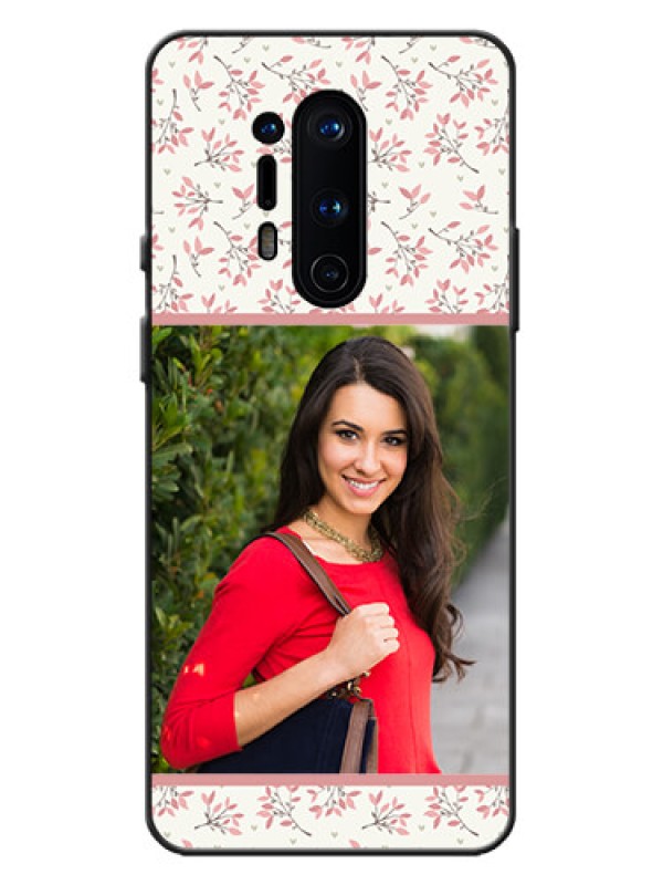 Custom OnePlus 8 Pro Custom Metal Phone Case - Stunning Floral Design