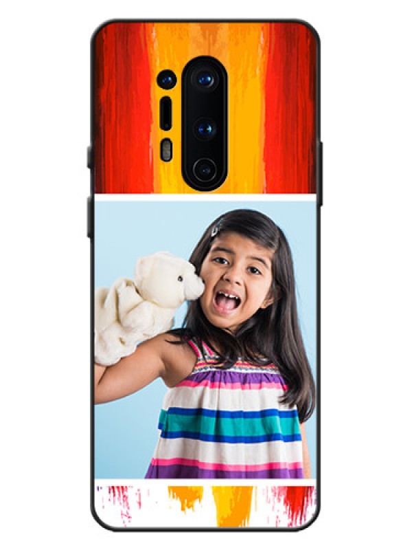 Custom OnePlus 8 Pro Custom Metal Phone Case - Multi Color Design