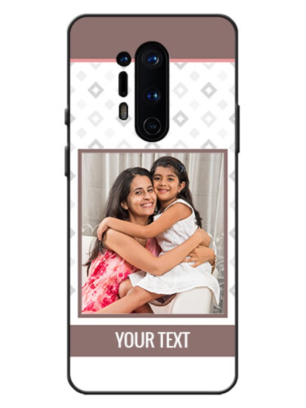 Custom OnePlus 8 Pro Custom Metal Phone Case - Simple Diamond Design