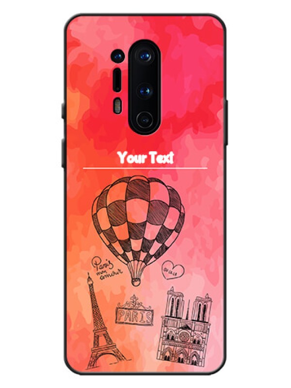Custom OnePlus 8 Pro Custom Metal Phone Case - Paris Theme Design
