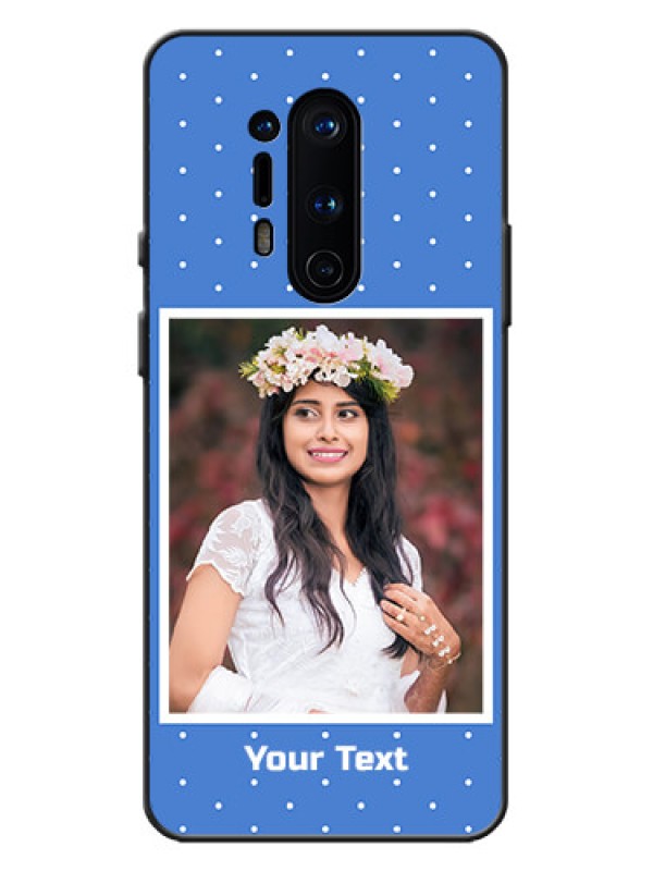 Custom OnePlus 8 Pro Custom Metal Phone Case - Polka Dots Design