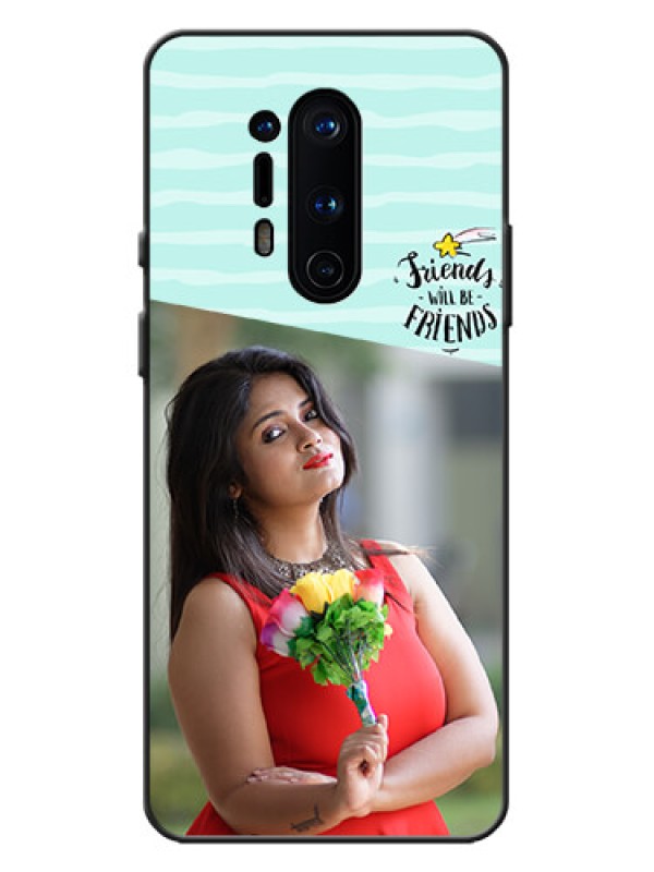 Custom OnePlus 8 Pro Custom Metal Phone Case - Friends Picture Icon Design