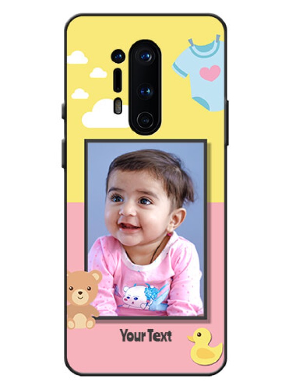 Custom OnePlus 8 Pro Custom Metal Phone Case - Kids 2 Color Design