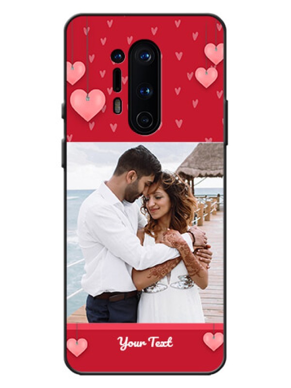 Custom OnePlus 8 Pro Custom Metal Phone Case - Valentines Day Design