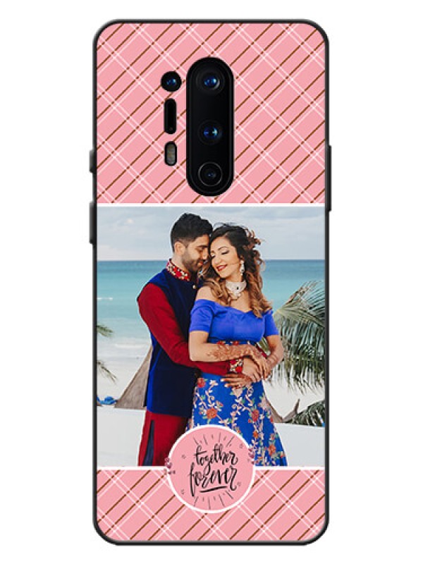 Custom OnePlus 8 Pro Custom Metal Phone Case - Together Forever Design