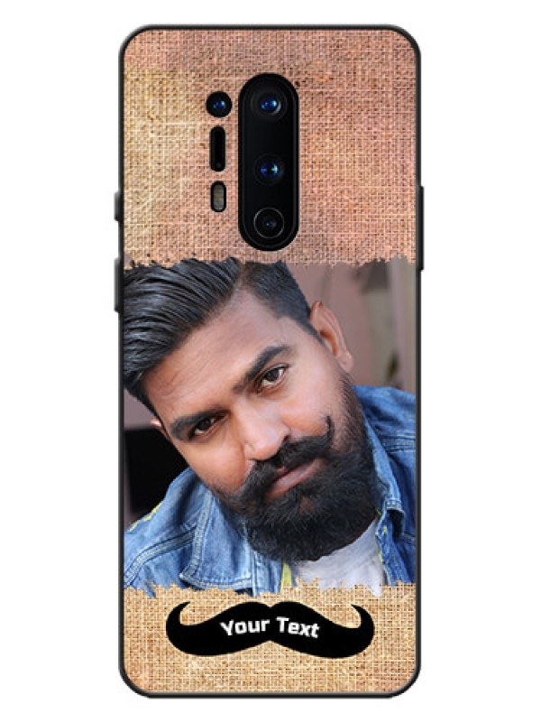Custom OnePlus 8 Pro Custom Metal Phone Case - With Texture Design