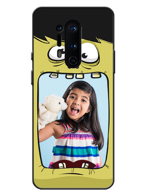 Custom OnePlus 8 Pro Custom Metal Phone Case - Cartoon Monster Back Case Design
