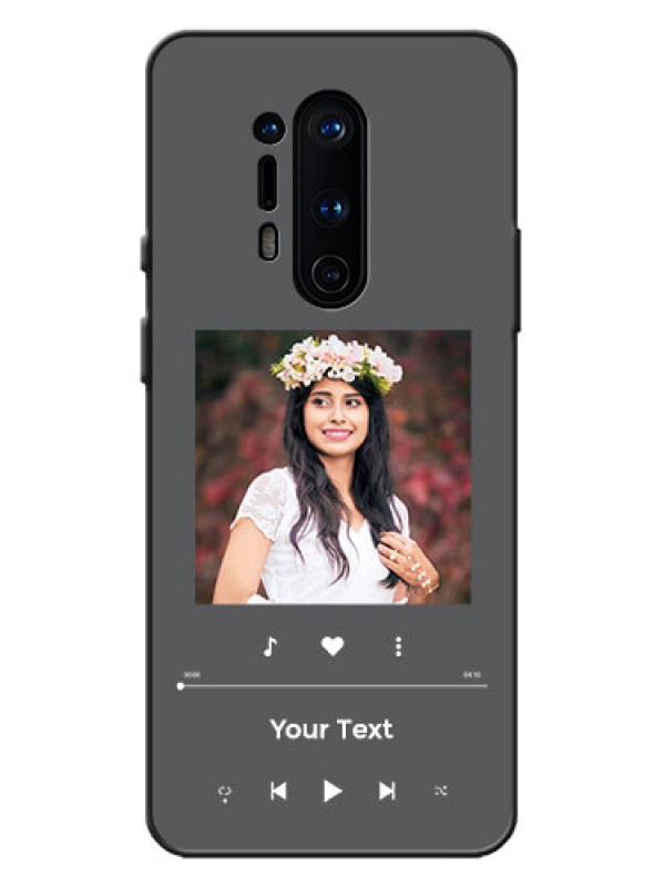 Custom OnePlus 8 Pro Custom Metal Phone Case - Play The Music Design