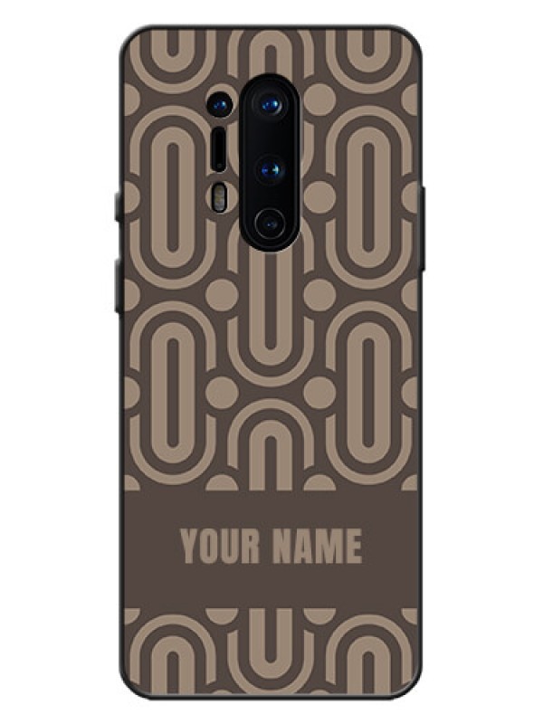 Custom OnePlus 8 Pro Custom Metal Phone Case - Captivating Zero Pattern Design
