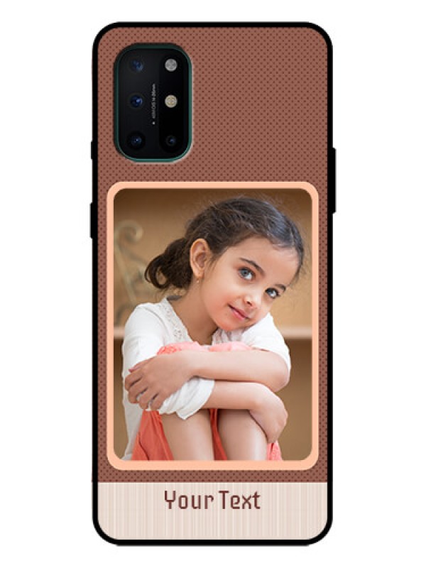 Custom OnePlus 8T Custom Metal Phone Case - Simple Pic Upload Design