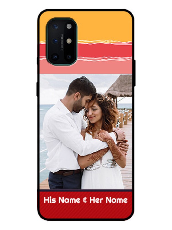 Custom OnePlus 8T Custom Metal Phone Case - Colorful Case Design