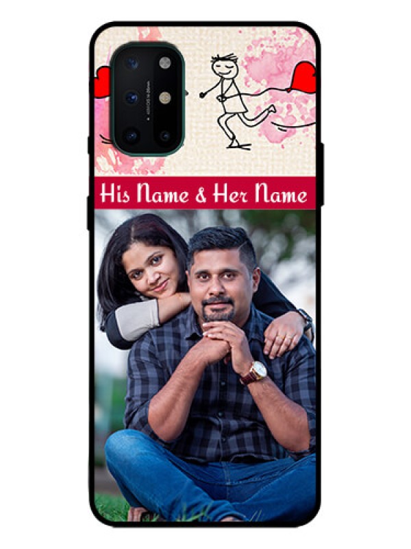 Custom OnePlus 8T Custom Metal Phone Case - You And Me Case Design