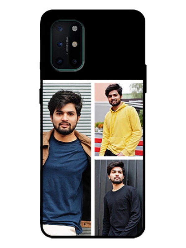Custom OnePlus 8T Custom Metal Phone Case - Upload Multiple Picture Design