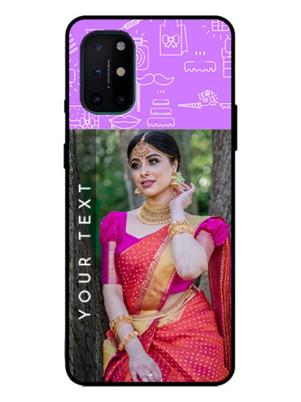 Custom OnePlus 8T Custom Metal Phone Case - Birthday Icons Design