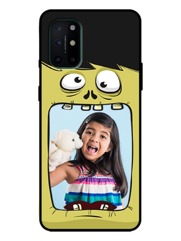 Custom OnePlus 8T Custom Metal Phone Case - Cartoon Monster Back Case Design